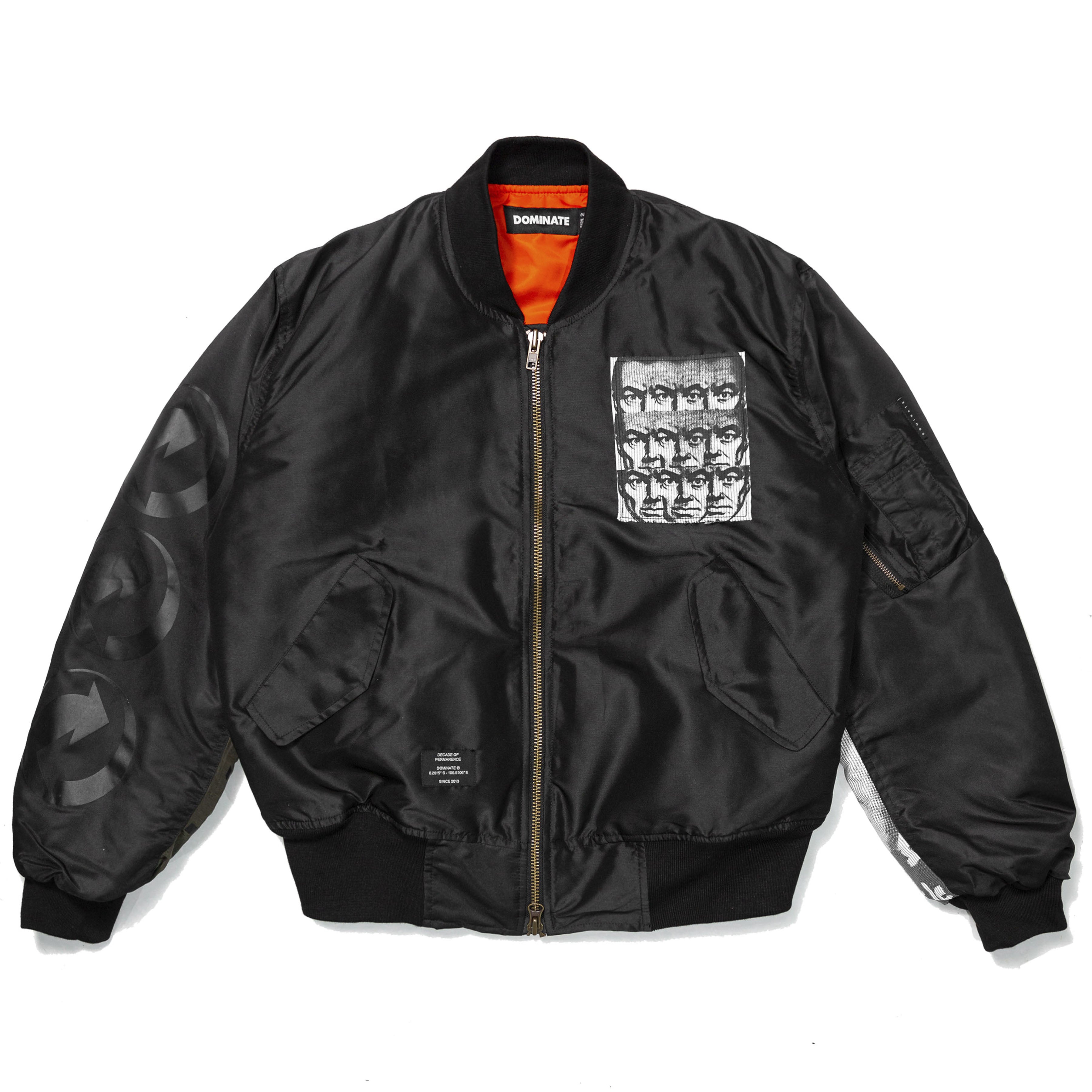 DNA MA-1 JACKET BLACK – Dominate Jakarta