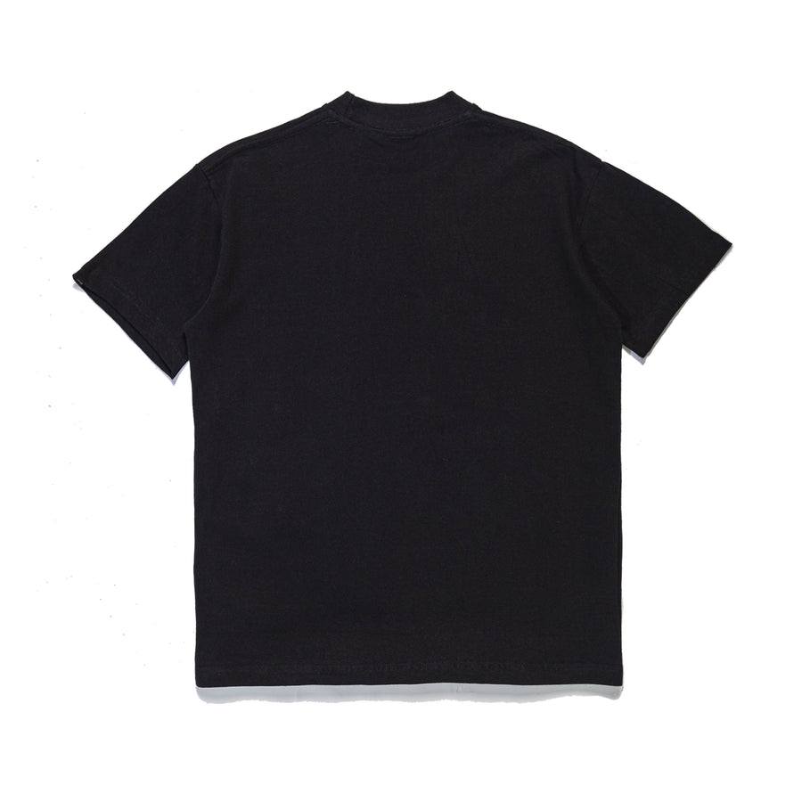 CAMO REVERSE ARC TEE BLACK