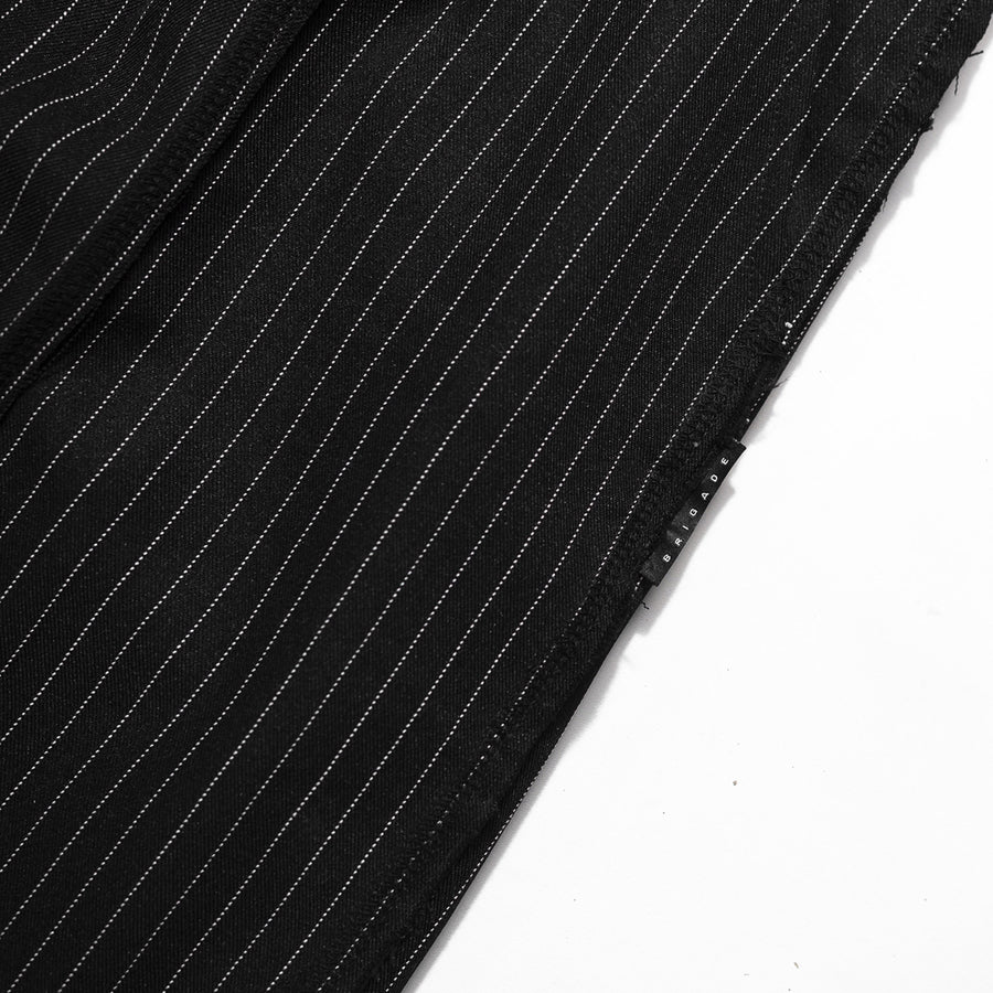 CLASSIC RAW PANTS BLACK STRIPE