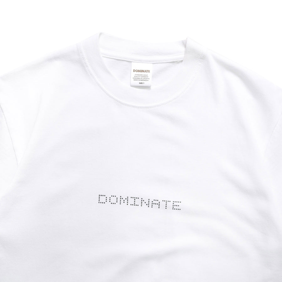 DIGITAL LOGO TEE WHITE