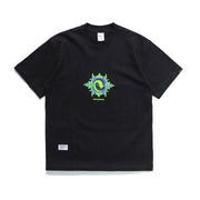 ELECTRIC TRIBAL TEE BLACK