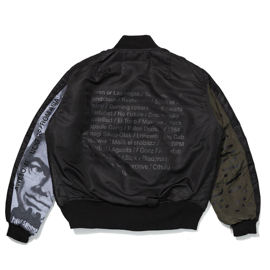 DNA MA-1 JACKET BLACK