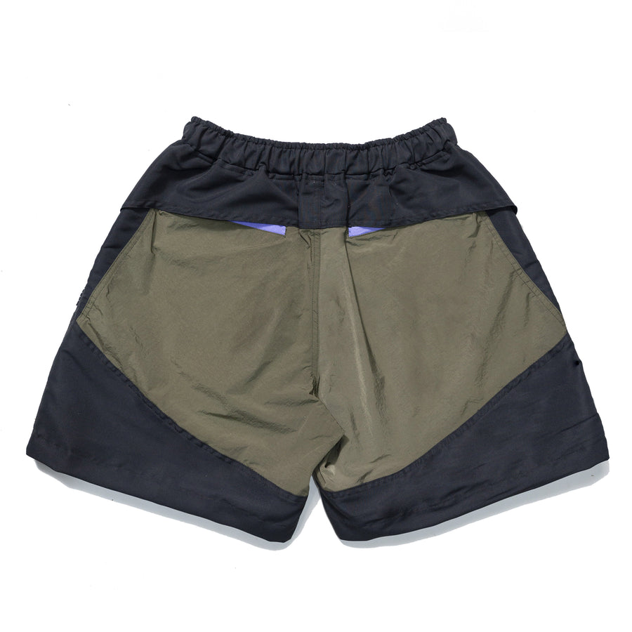 MULTI SHORTS FW24 BLACK/PURPLE