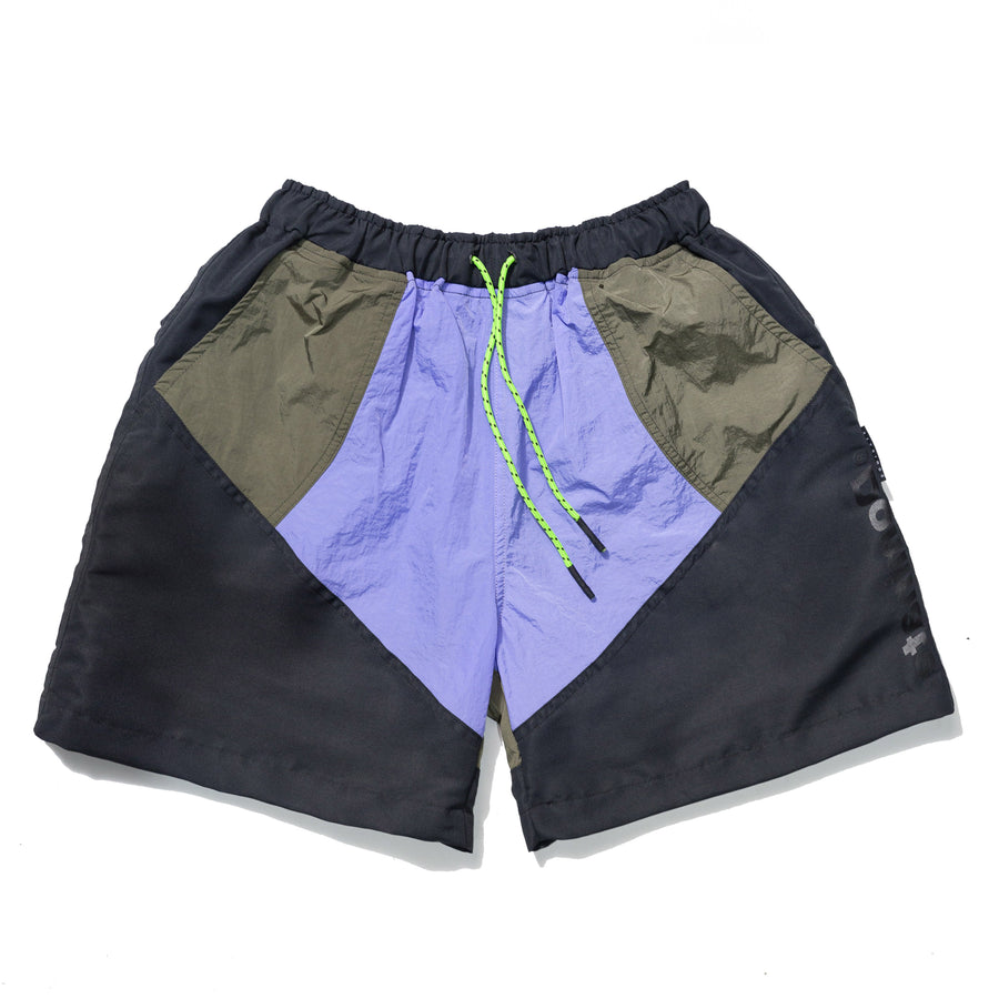 MULTI SHORTS FW24 BLACK/PURPLE