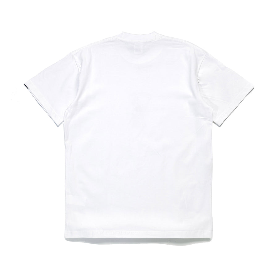 REVERSE ARC TEE WHITE