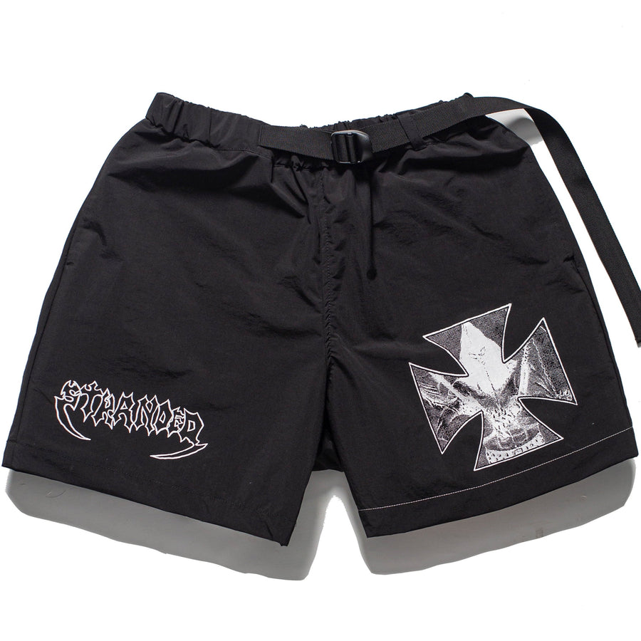 Stranded Cross Black Short